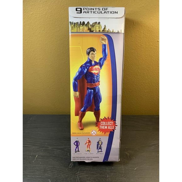 DC Comics Batman Unlimited Superman 12 Inch Action Figure Mattel - Picture 4 of 6